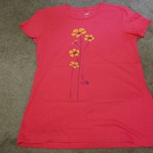 Northface women's t-shirt, med, like new